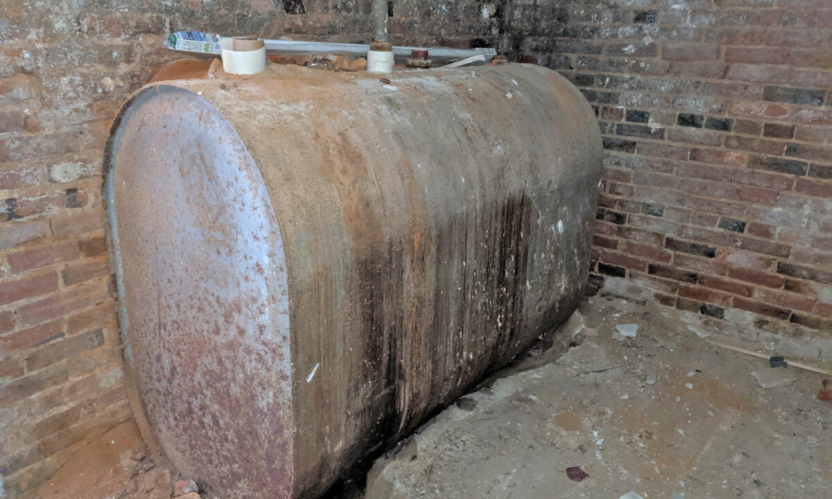 82 Old Abandoned Oil Tank