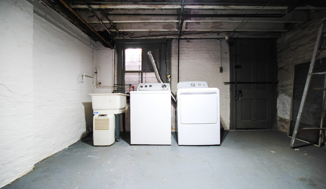 80 basement laundry