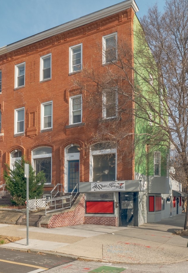 2101 Maryland Avenue: 5 Apartments + 2 Restaurants Baltimore Mixed Use Investment Property