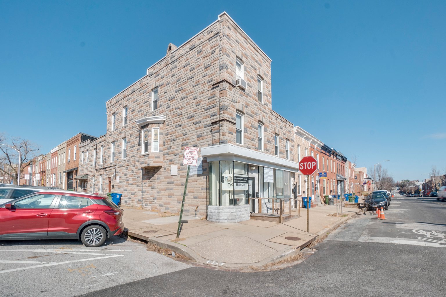 2500 Fait Avenue: 3 Apartments/ 2 Retail Spaces in the Heart of Canton/ Value Add Opportunity/ Corner Lot
