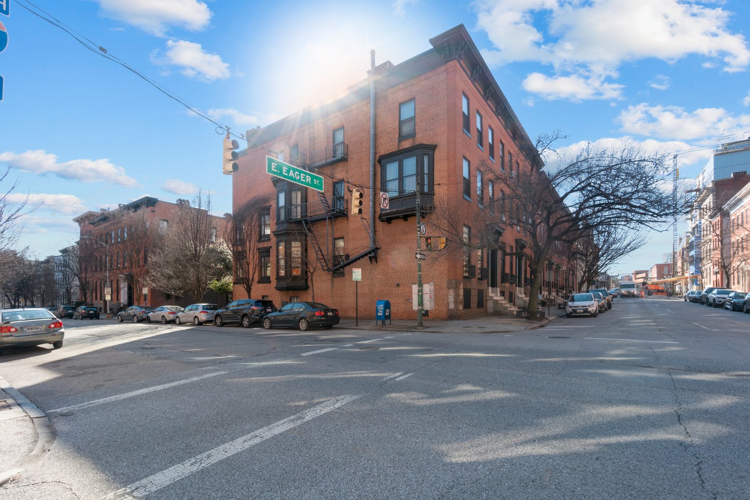 23 East Eager Street: 5 Apts. in the heart of Historic Mt. Vernon/ End Unit/ Fully Leased