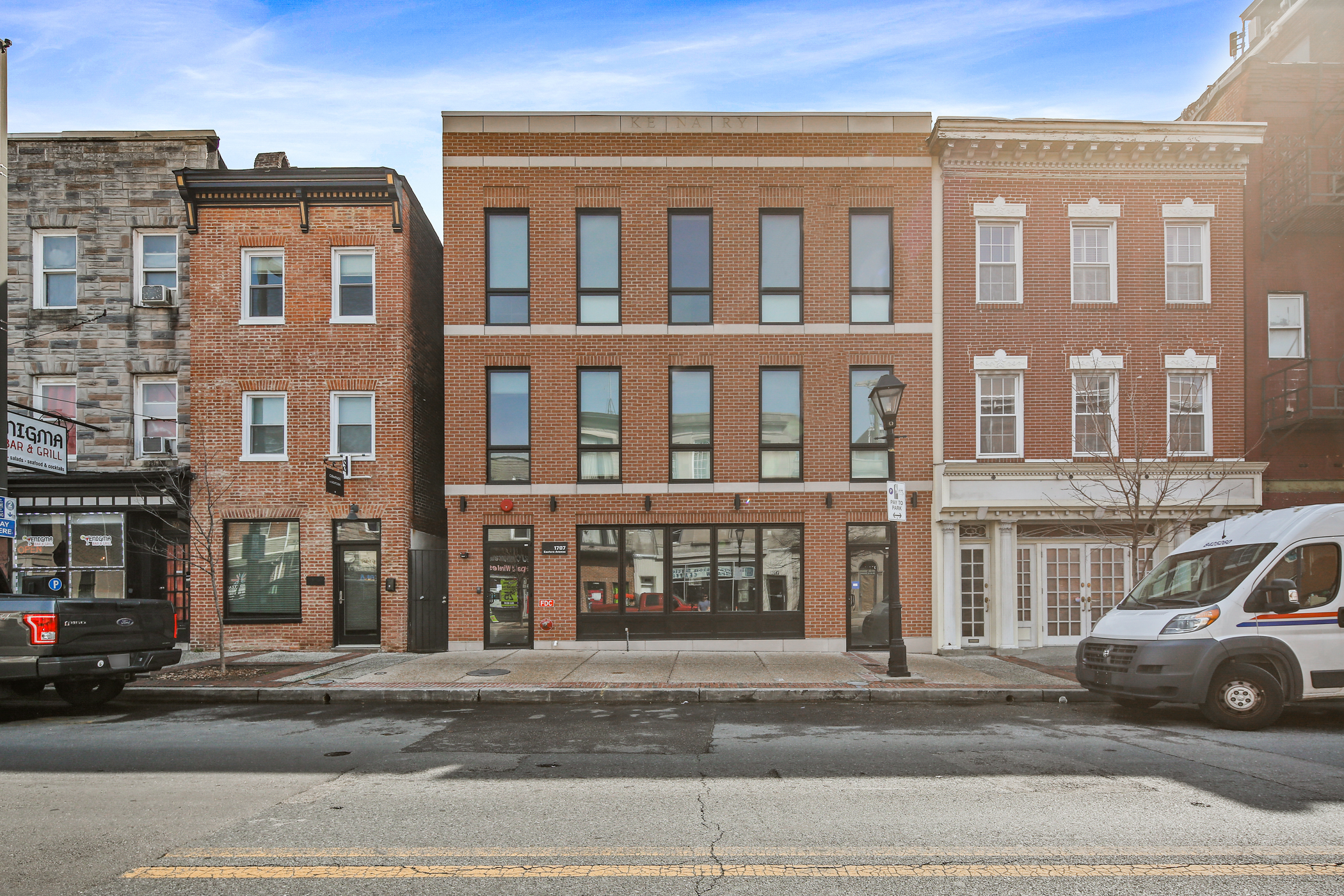 1707 Eastern Avenue: 11 Apartments/1 Retail Space in Historic Fells Point/New Construction.